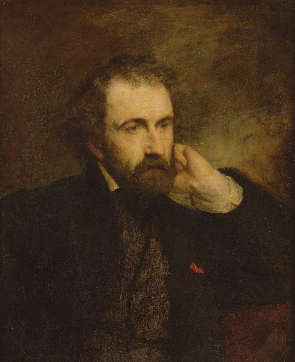 Paul Chenavard'ın Portresi (1807-95) by Gustave Ricard