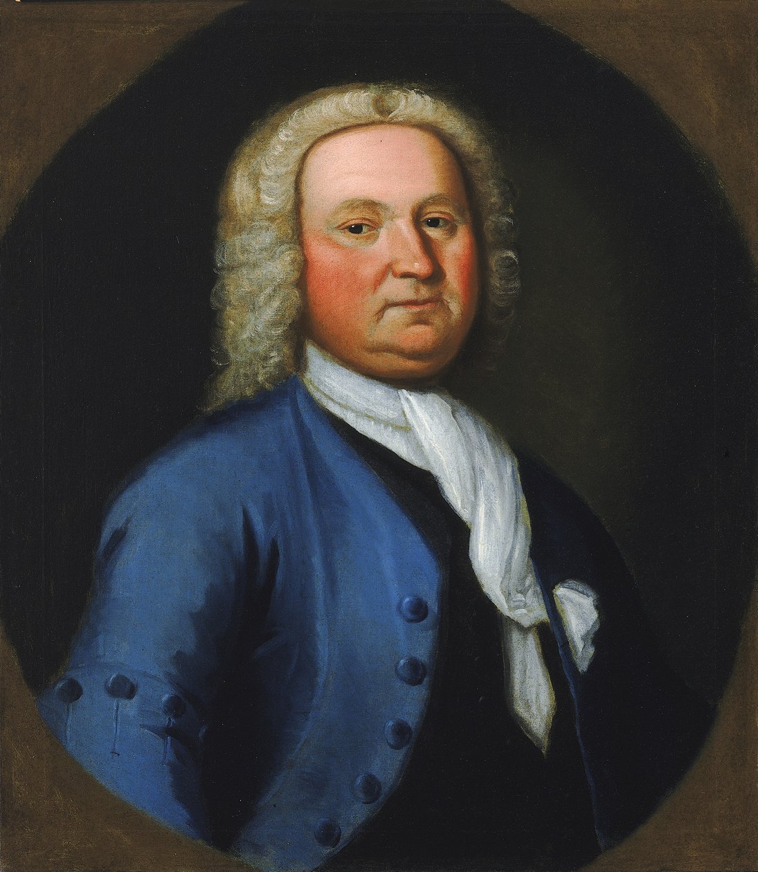 Dr. Gustavus Brown, 1742. by Gustavus Hesselius