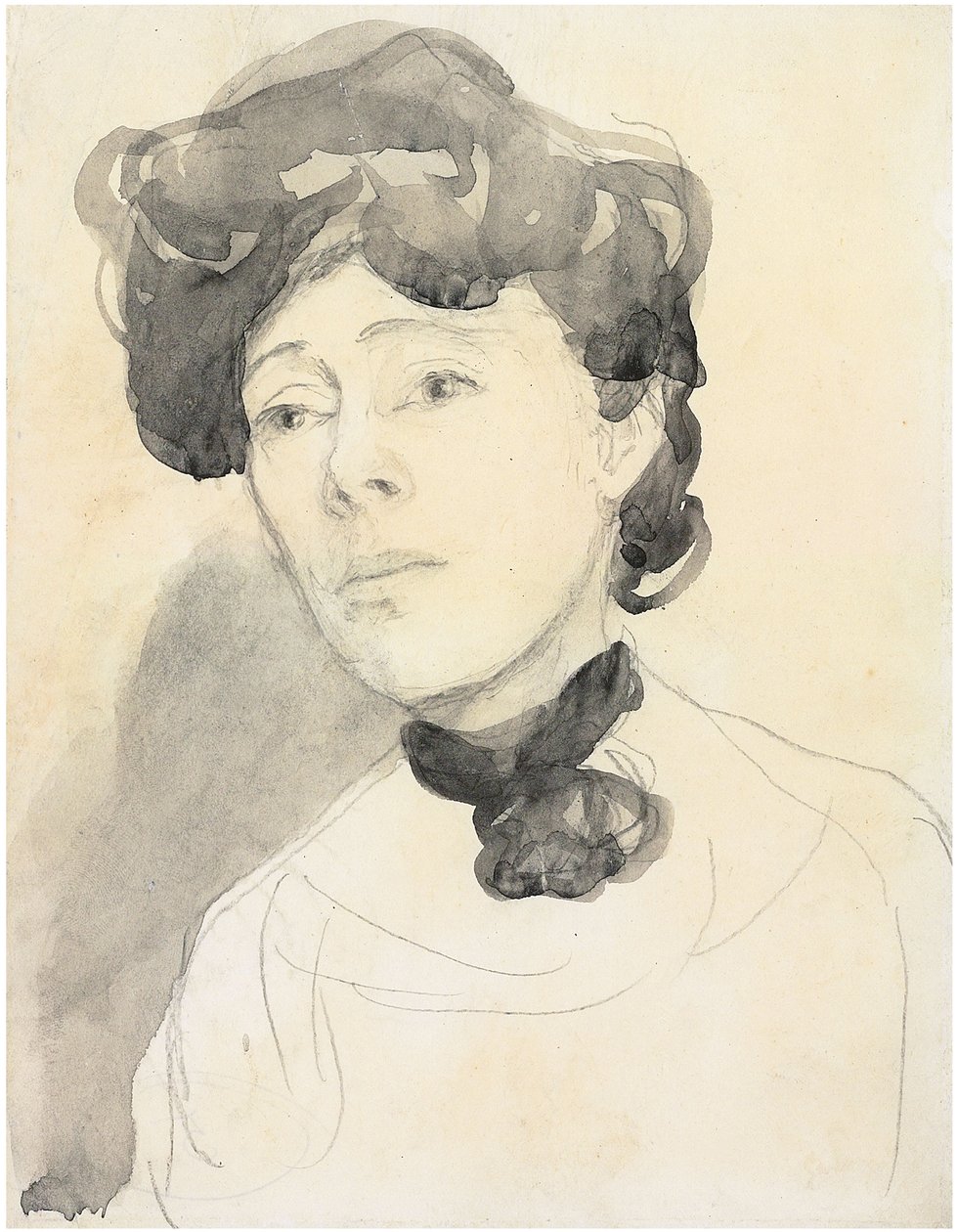 Bir Hanımefendinin Portresi, c. 1909-1910 by Gwen John
