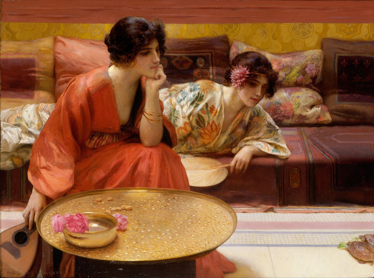 Boş Saatler by H. Siddons Mowbray