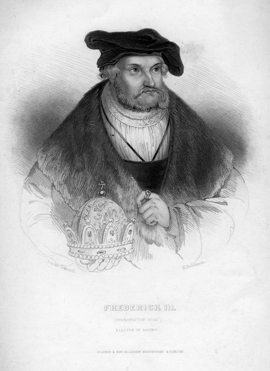 Frederick III, Saksonya Seçmeni, 1463-1525. by H. Robinson