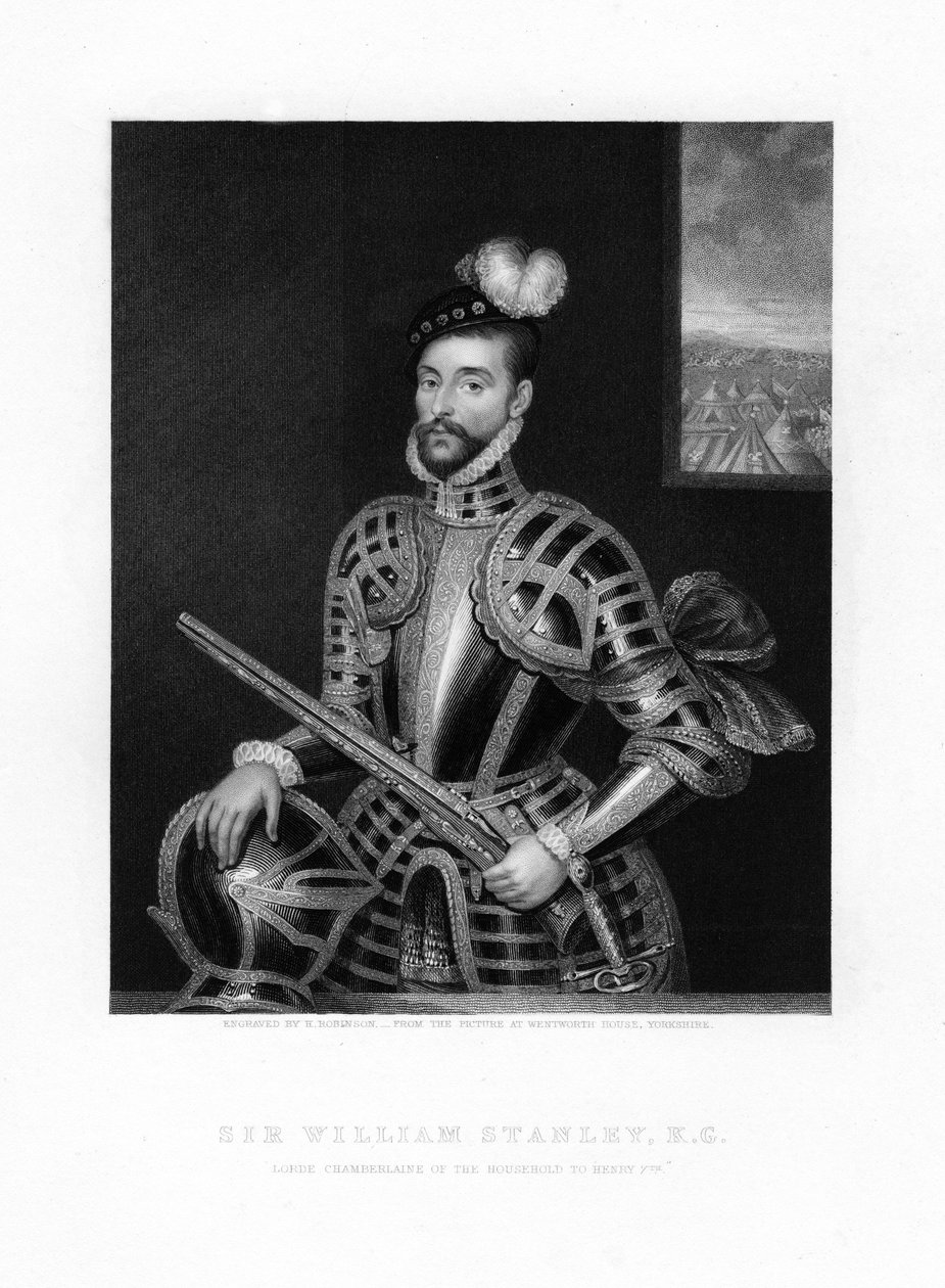 Sir William Stanley, 19. yüzyıl by H. Robinson