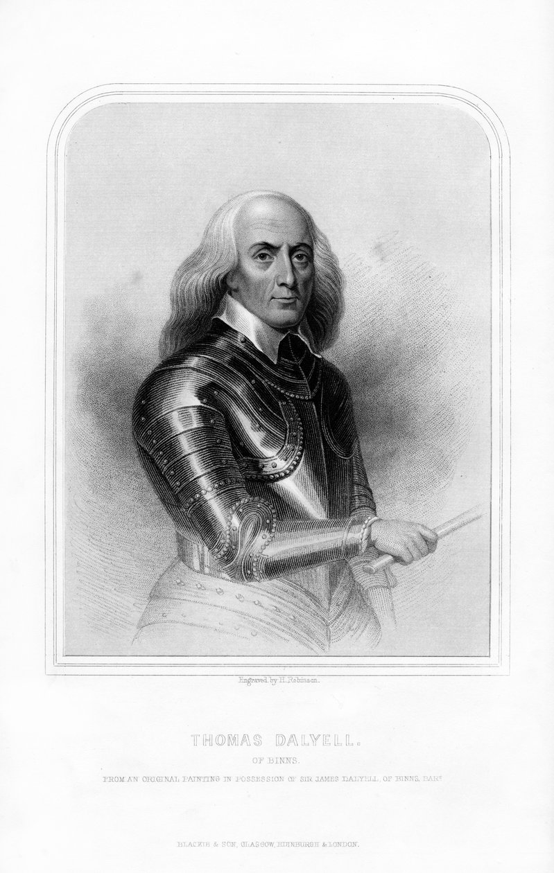 Thomas Dalziel, İskoç general, 1870. by H. Robinson