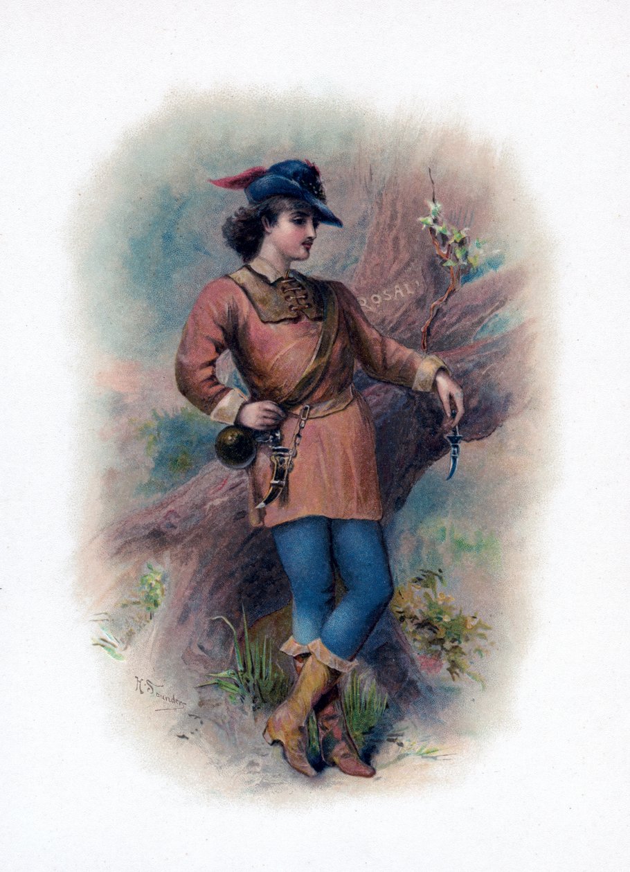 "Orlando", 1891. by H Saunders