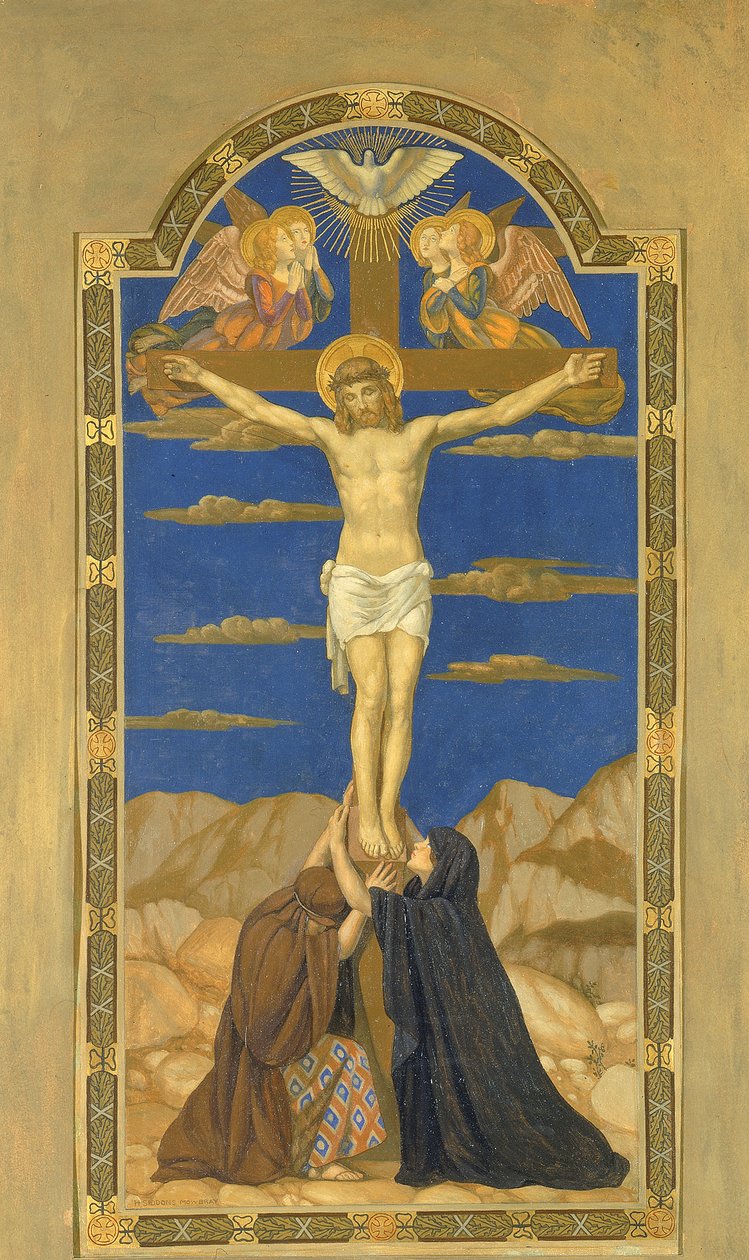 Çarmıha Gerilme, 1915-1925. by H. Siddons Mowbray