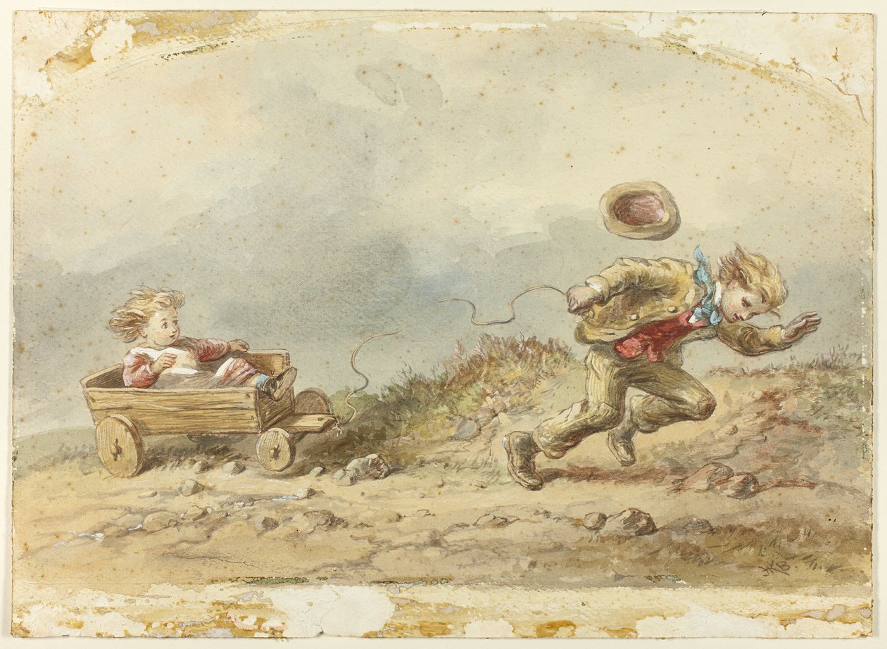 Kırık Araba-İpi by Hablot Knight Browne