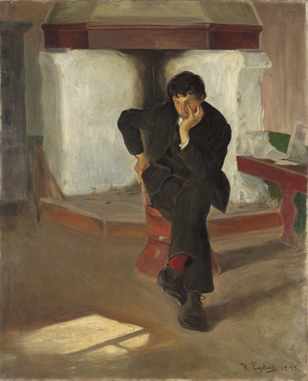 Hayalperest. Sanatçı Torleiv Stadskleiv by Halfdan Egedius