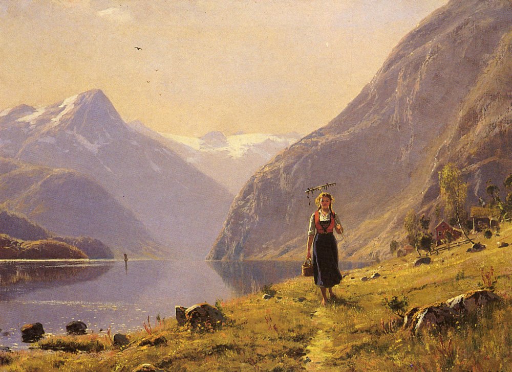 Fjord tarafından by Hans Dahl