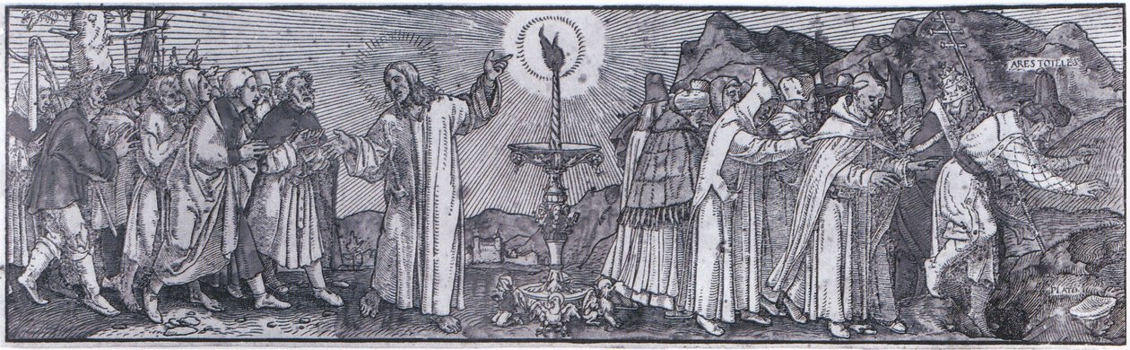 Gerçek Işık Olarak Mesih by Hans Holbein der Jüngere