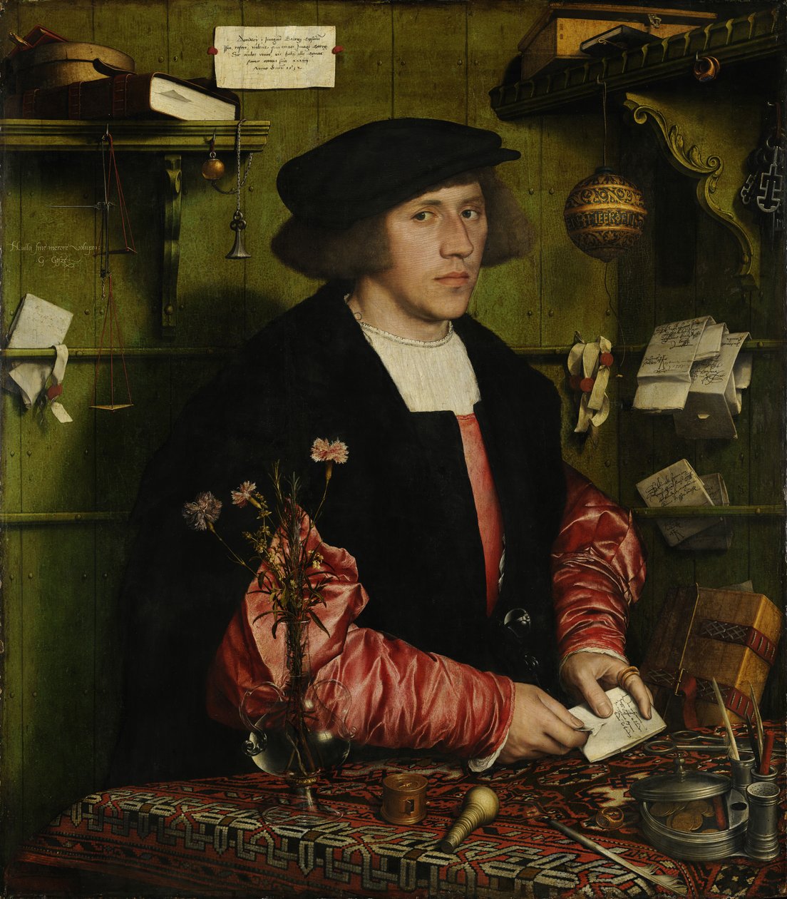 Tüccar Georg Gisze by Hans Holbein der Jüngere