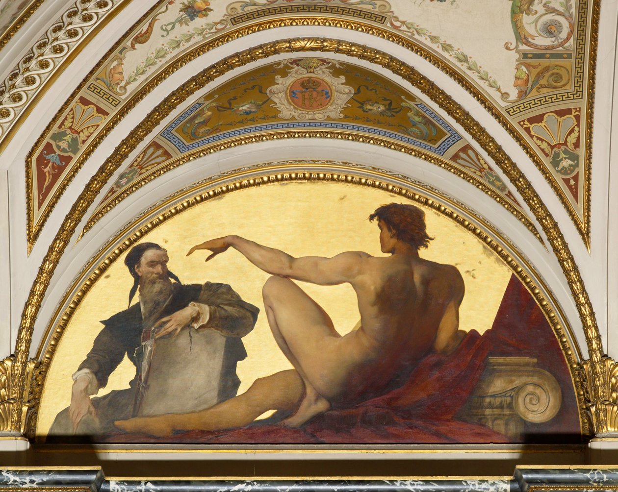Michelangelo Buonarroti by Hans Makart