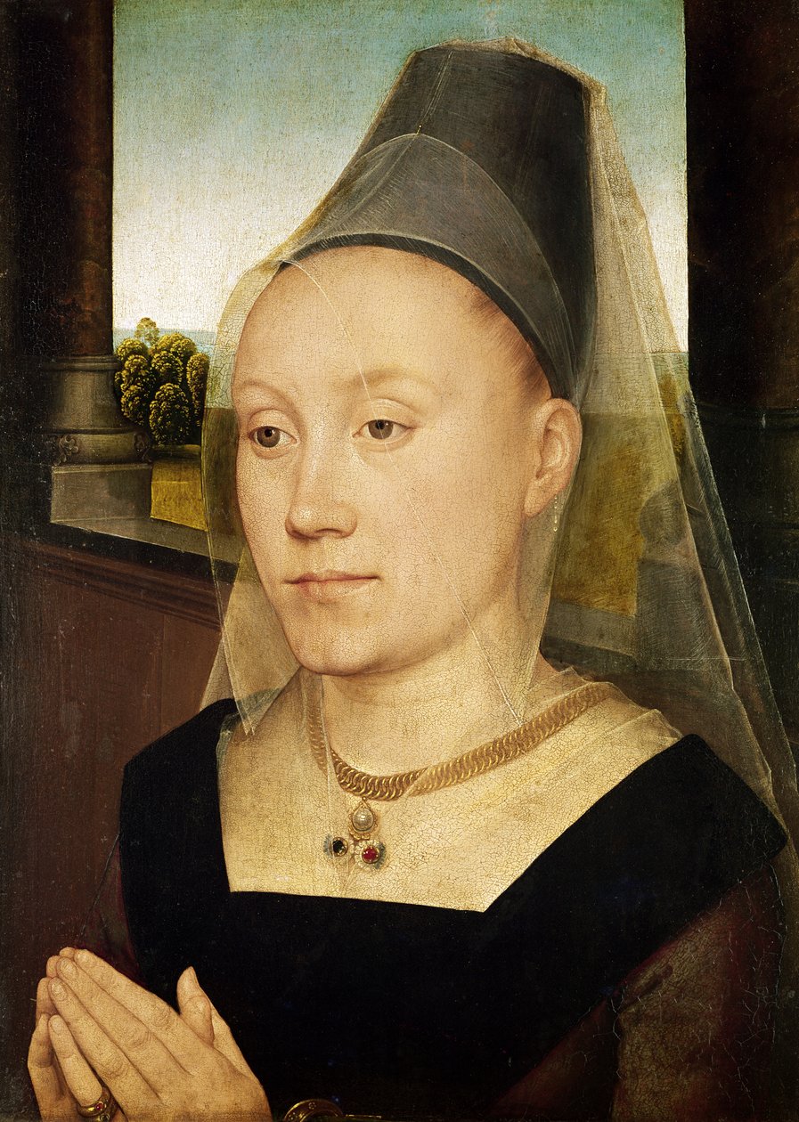 Barbara de Vlaenderberch, c.1472-75 by Hans Memling