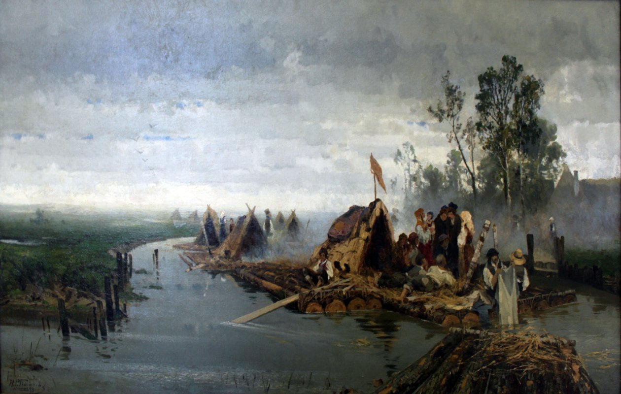 Sallar ile manzara by Hans Peter Feddersen