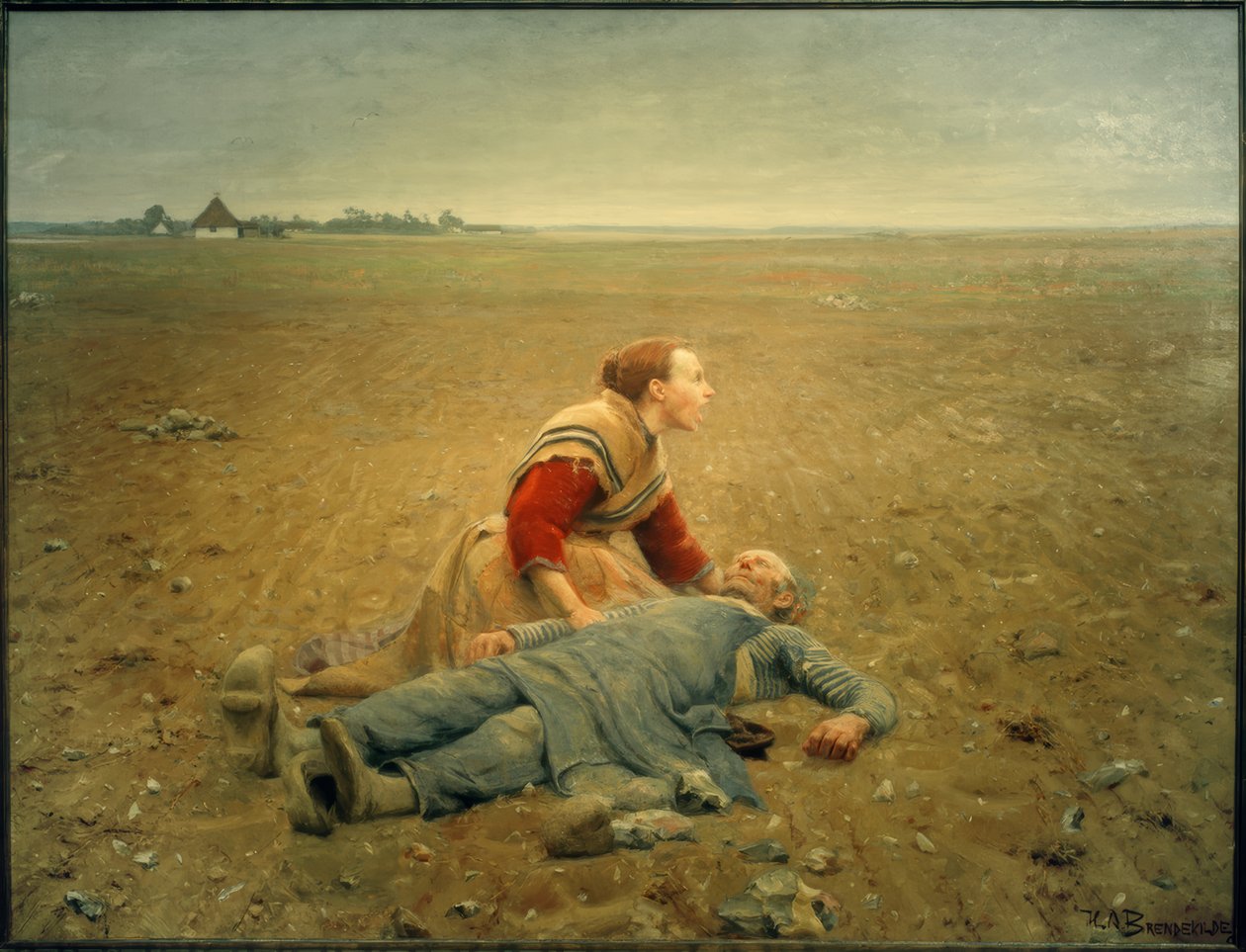 Yorgun by Hans Andersen Brendekilde