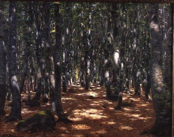güneşli orman by Hans Andersen Brendekilde