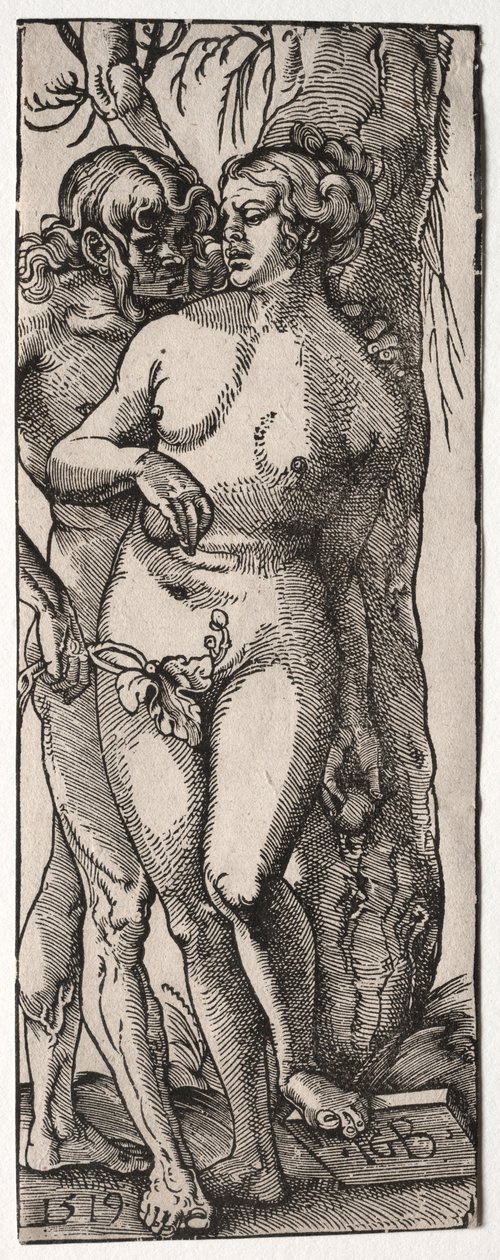 Adem ve Havva by Hans Baldung