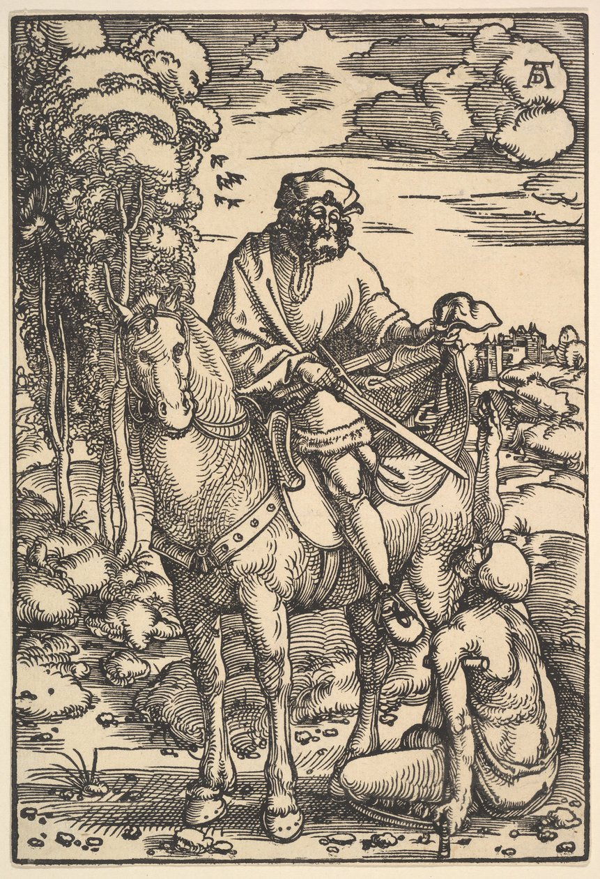 Aziz Martin, 16. yüzyıl. by Hans Baldung