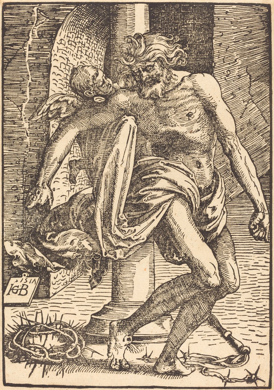 Sütun Üzerindeki İsa by Hans Baldung Grien