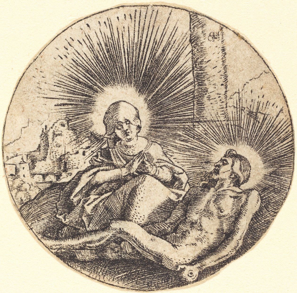 İsa için ağıt by Hans Baldung Grien
