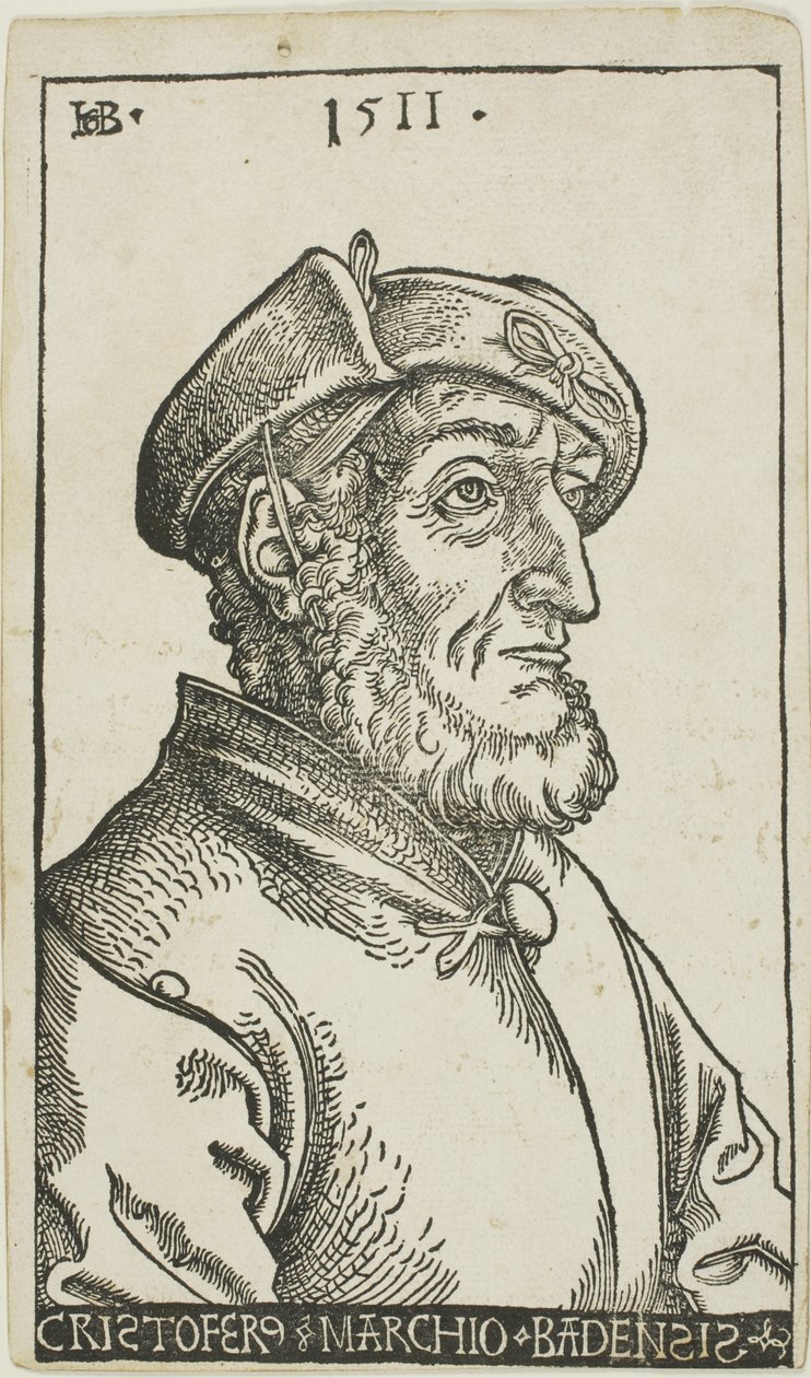 Baden Uçbeyi Christoph I by Hans Baldung Grien