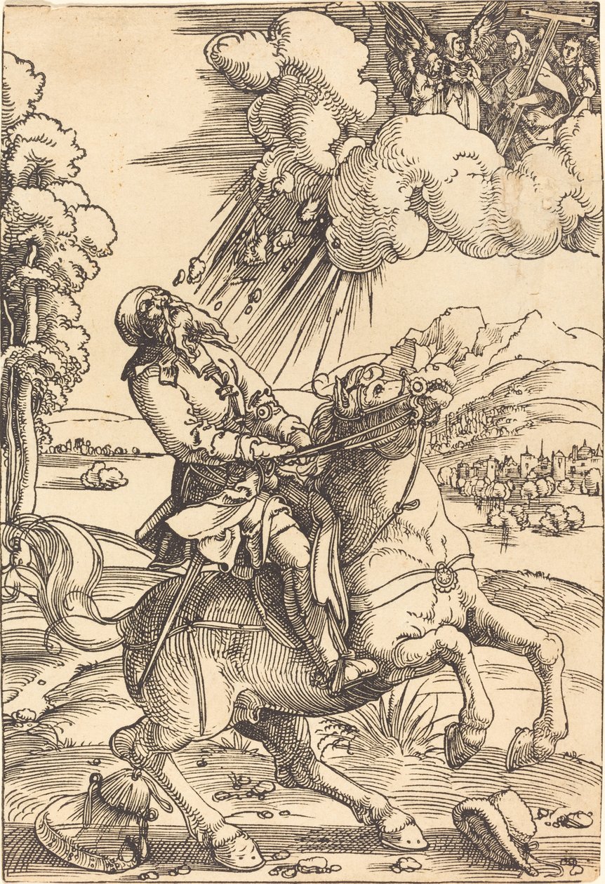 Aziz Paul Dönüşümü by Hans Baldung Grien