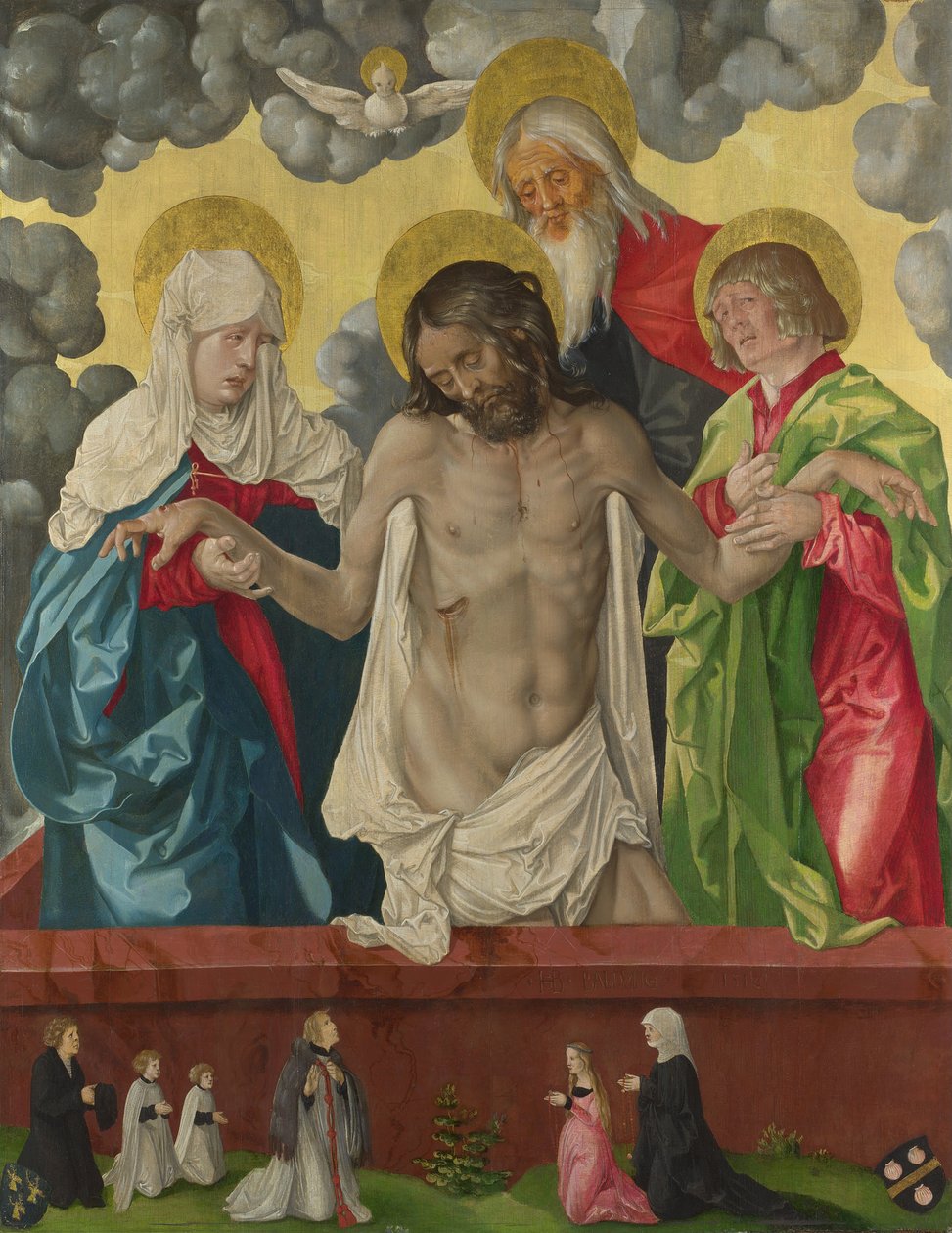 Trinity ve Mystic Pieta, 1512 by Hans Baldung Grien