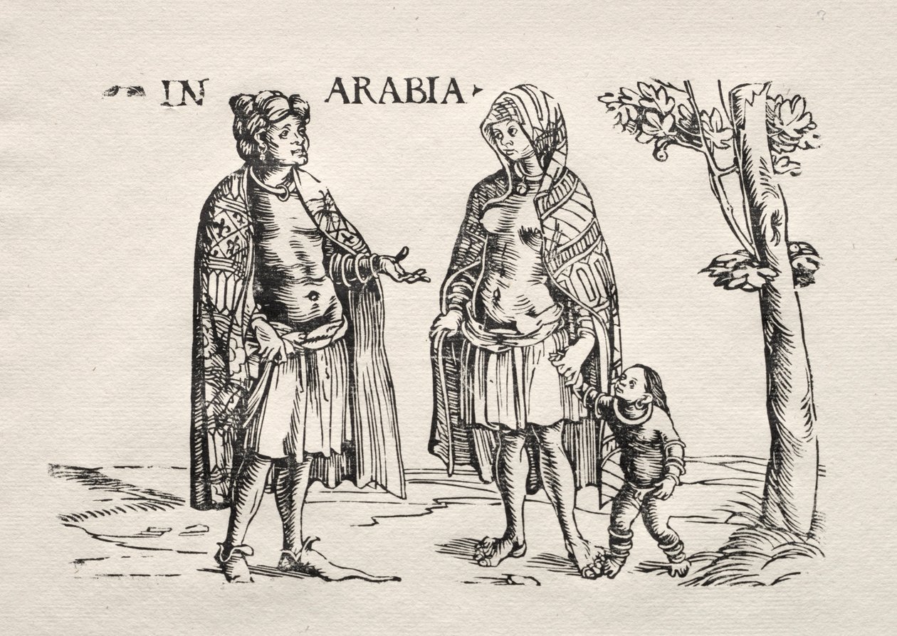 Arabistan Yerlileri ve Hint Adaları. by Hans Burgkmair