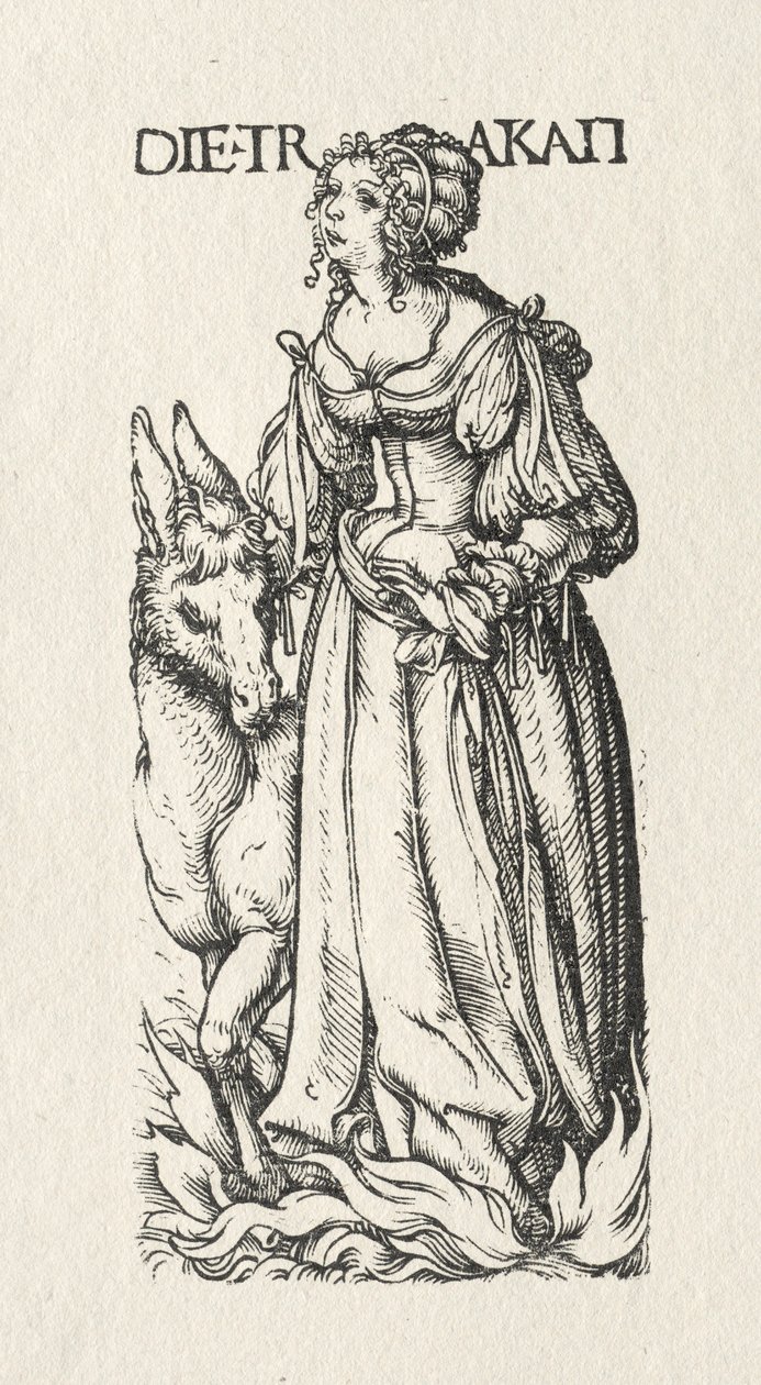 Yedi Kötülük: Tembellik. by Hans Burgkmair