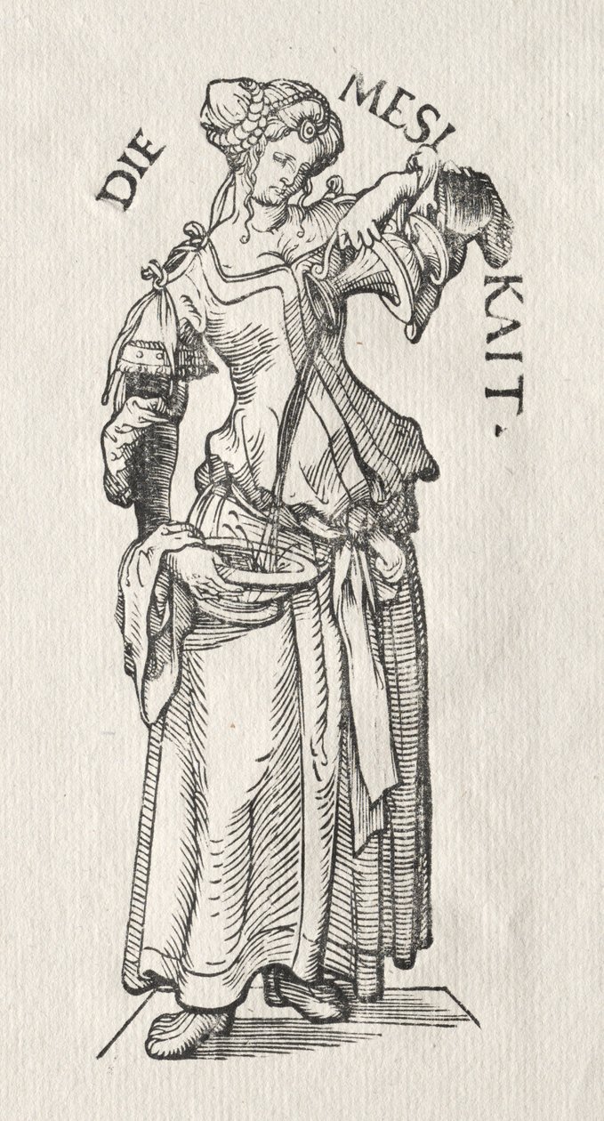 Yedi Erdem: Denge. by Hans Burgkmair