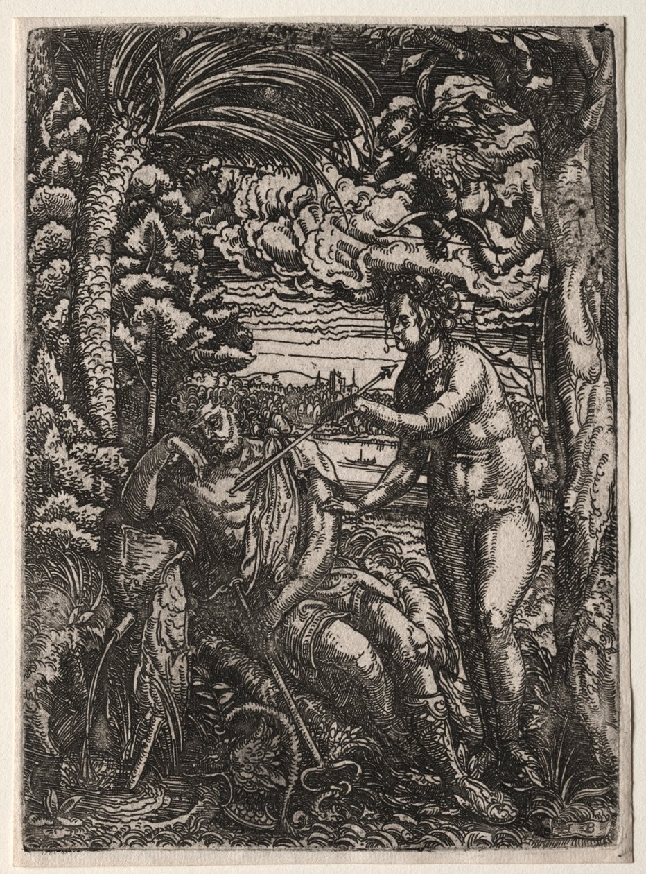 Venüs ve Merkür. by Hans Burgkmair