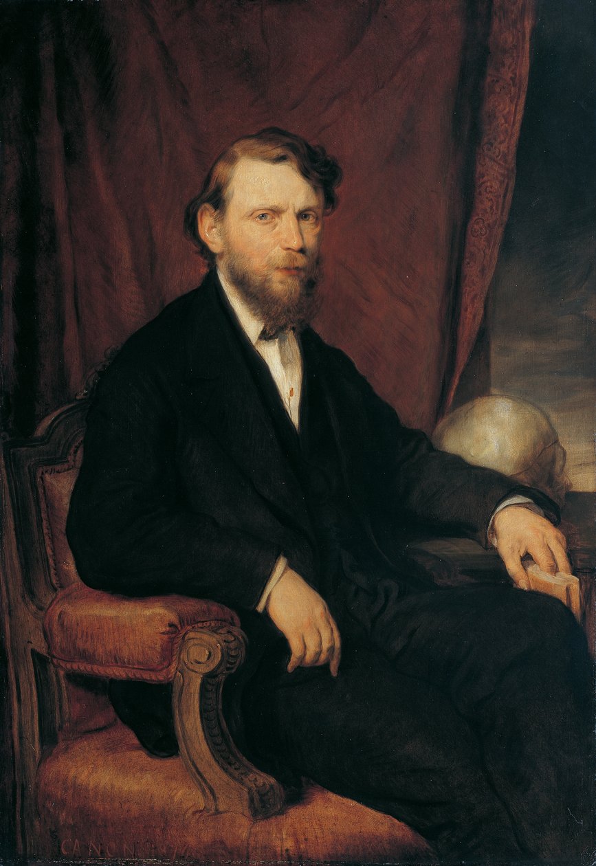 Doktor Profesör Moriz Benedikt by Hans Canon