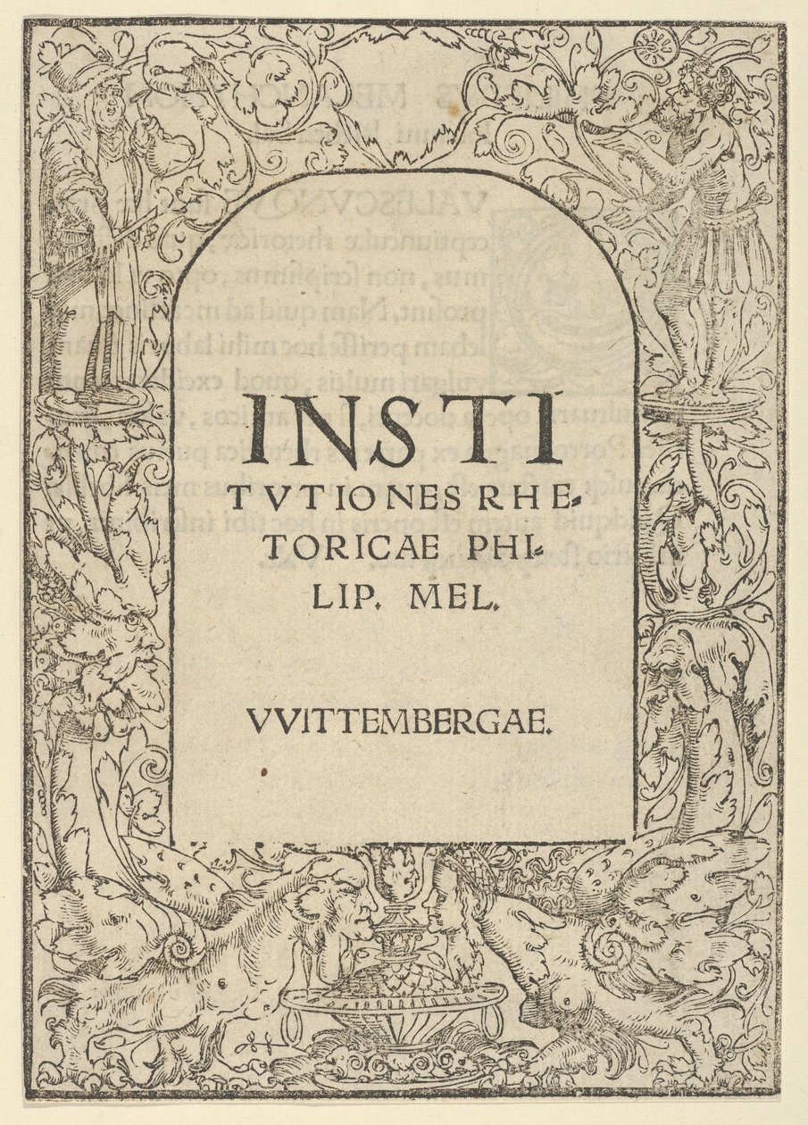 Başlık sınırı, 16. yüzyılın başları. by Hans Cranach