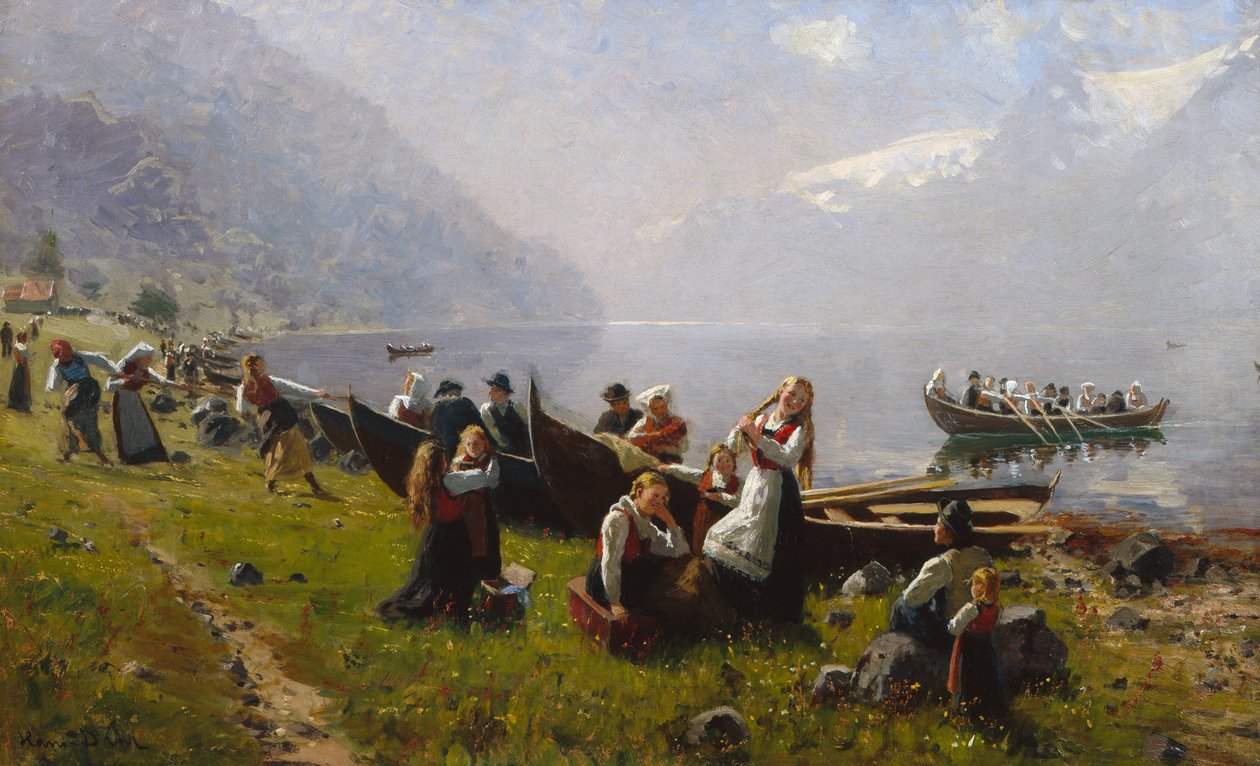 yaz ortası şöleni by Hans Dahl