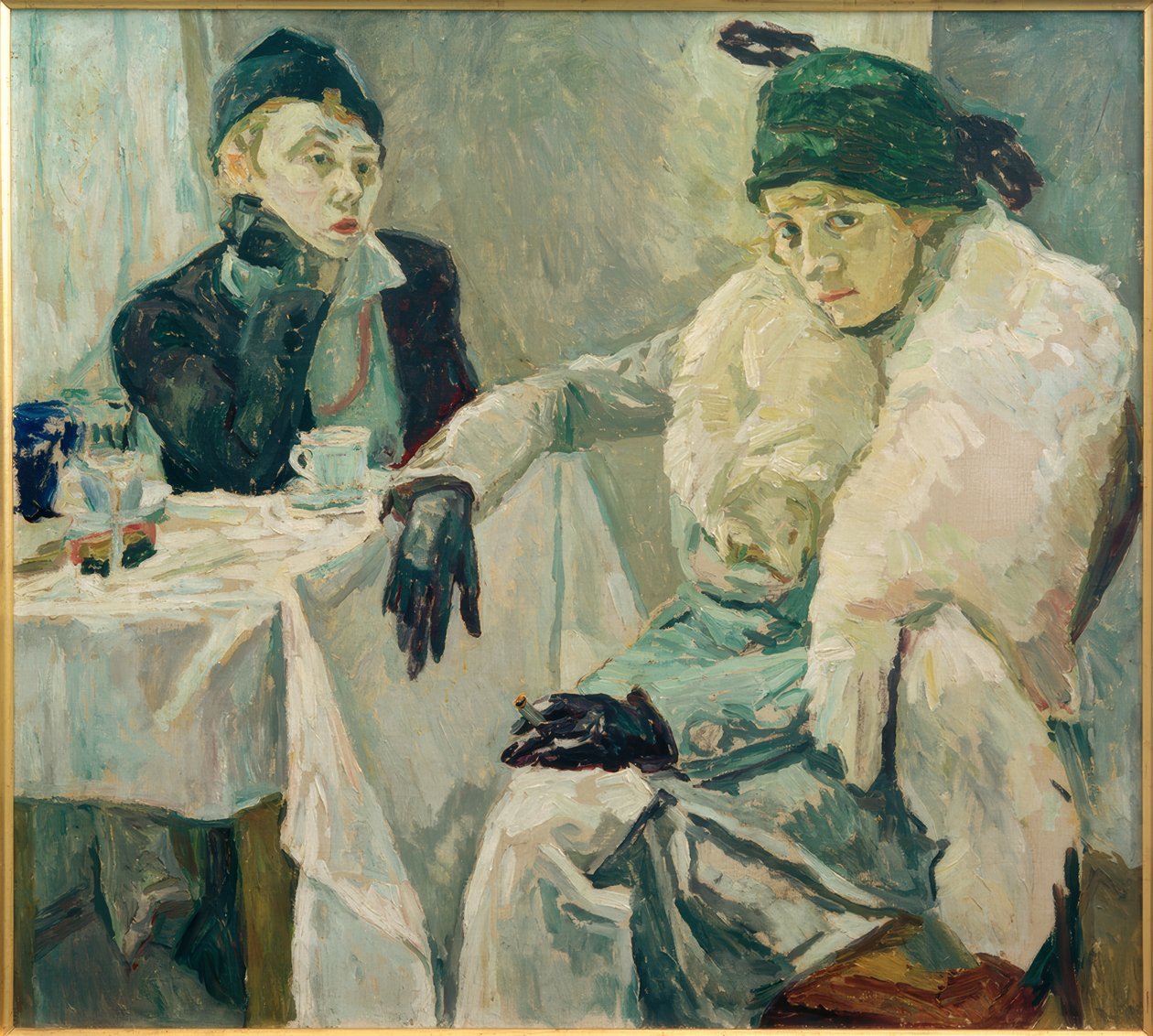 Kafede iki bayan by Hans Fuglsang
