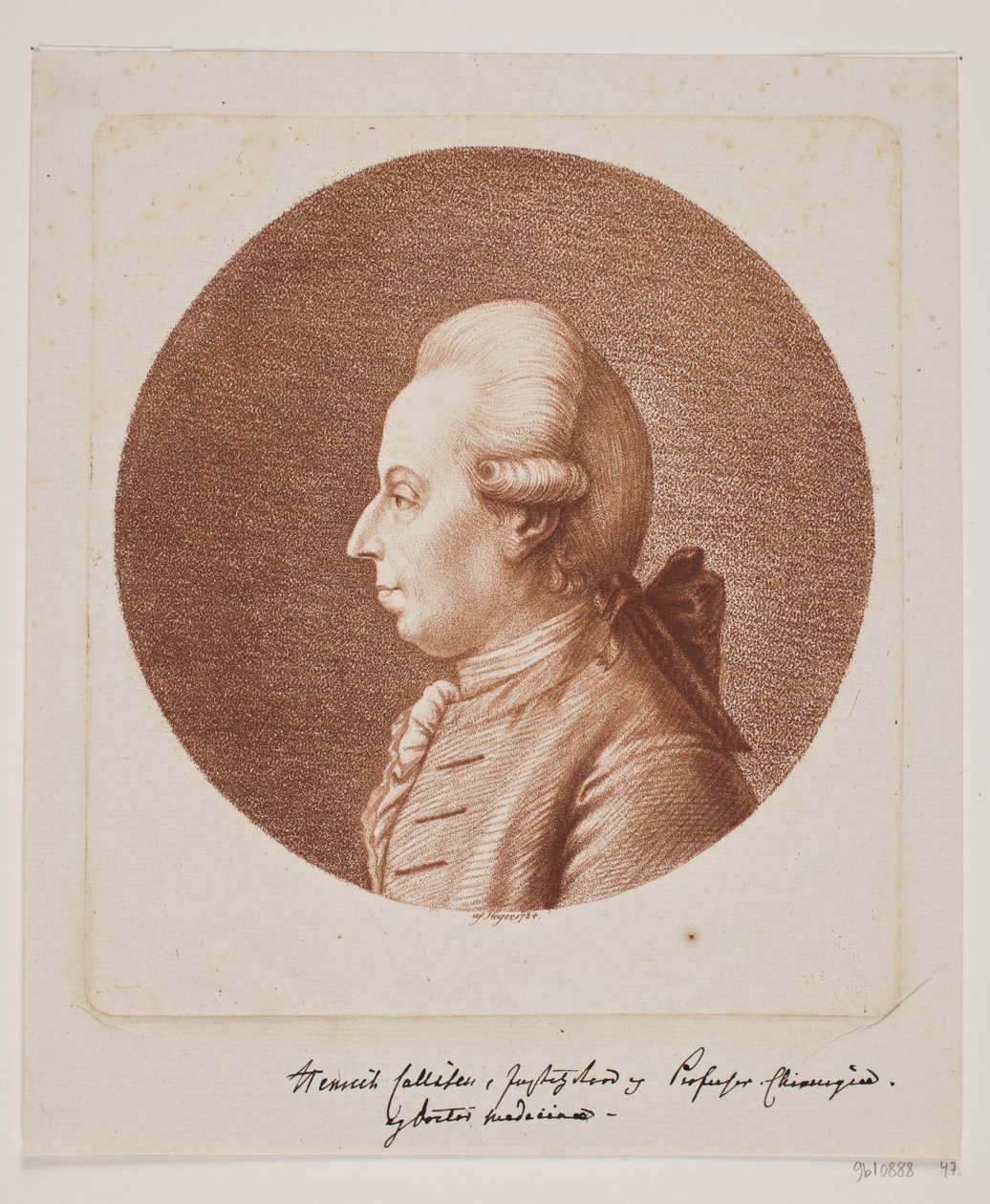 Profesör H. Callisen by Hans Heger