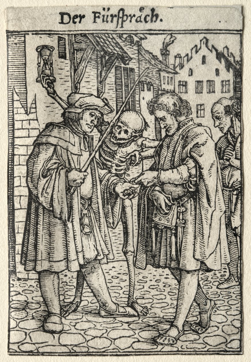 Ölüm Dansı: Avukat by Hans Holbein