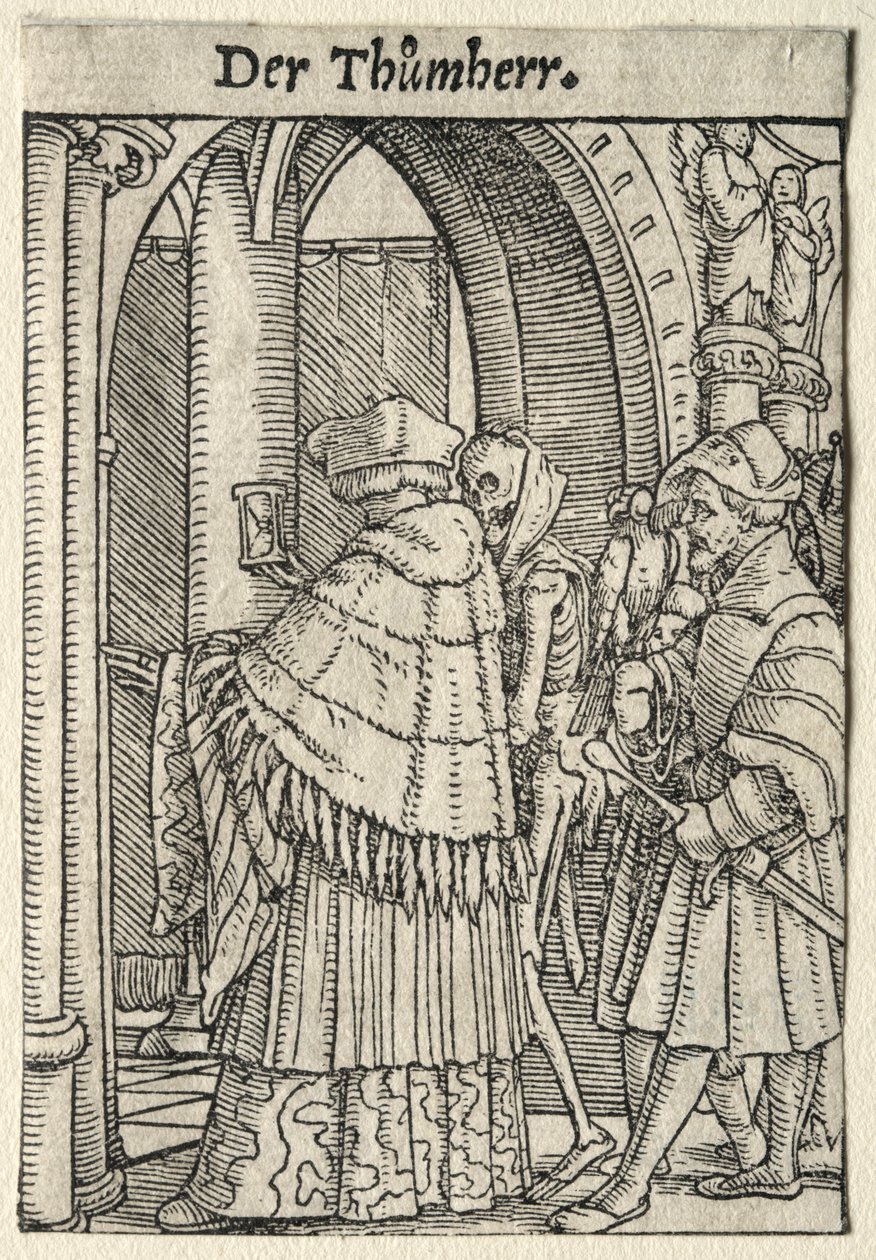 Ölüm Dansı: Kanon. by Hans Holbein