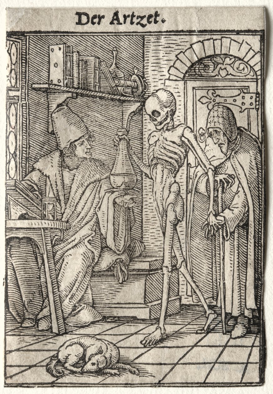 Ölüm Dansı: Doktor by Hans Holbein