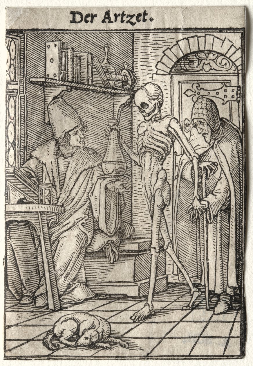 Ölüm Dansı: Doktor. by Hans Holbein