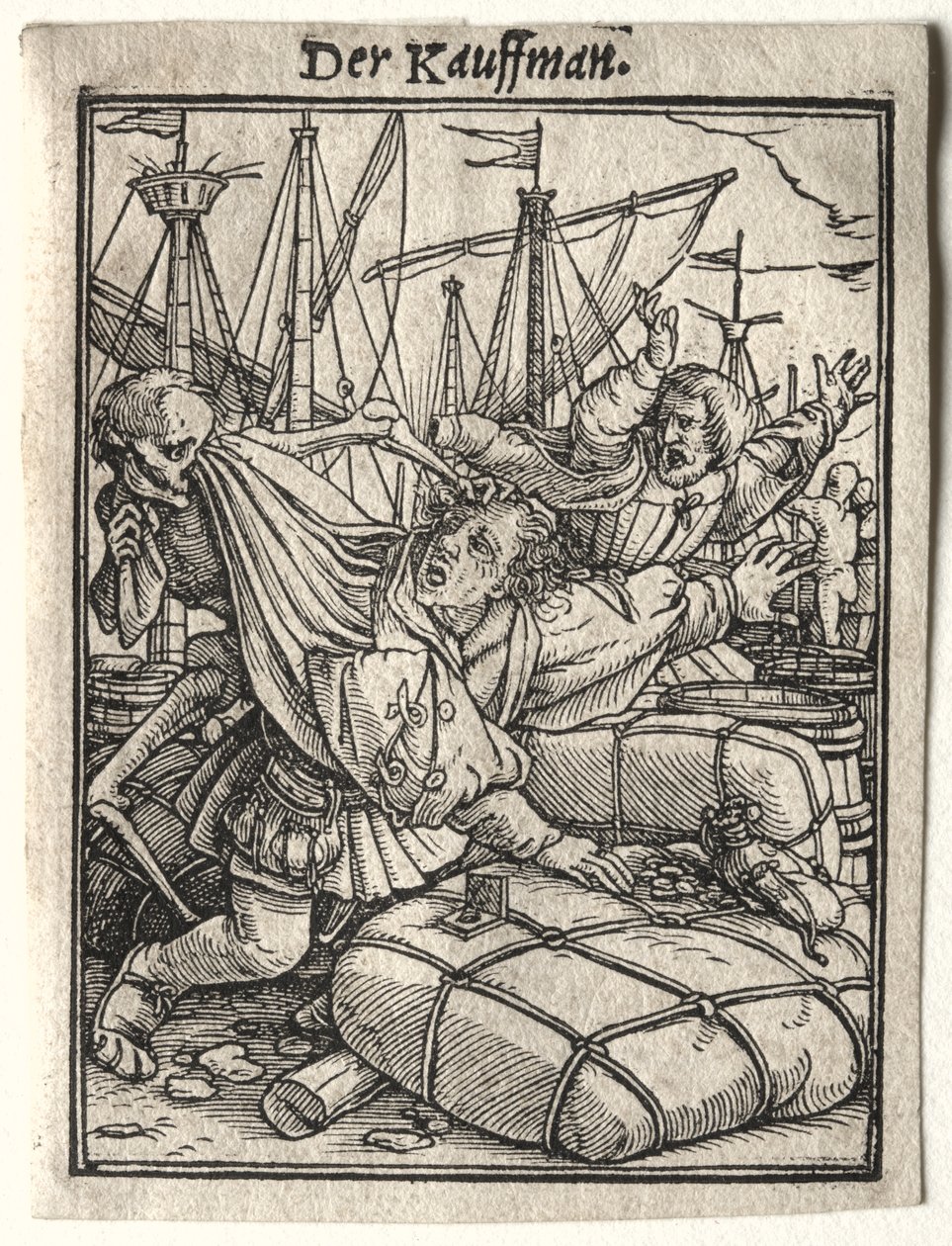 Ölüm Dansı: Tüccar by Hans Holbein