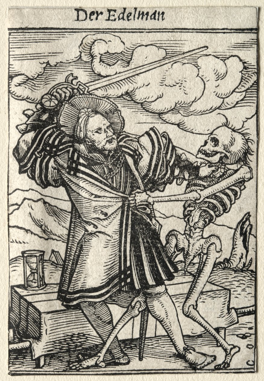 Ölüm Dansı: Asilzade by Hans Holbein