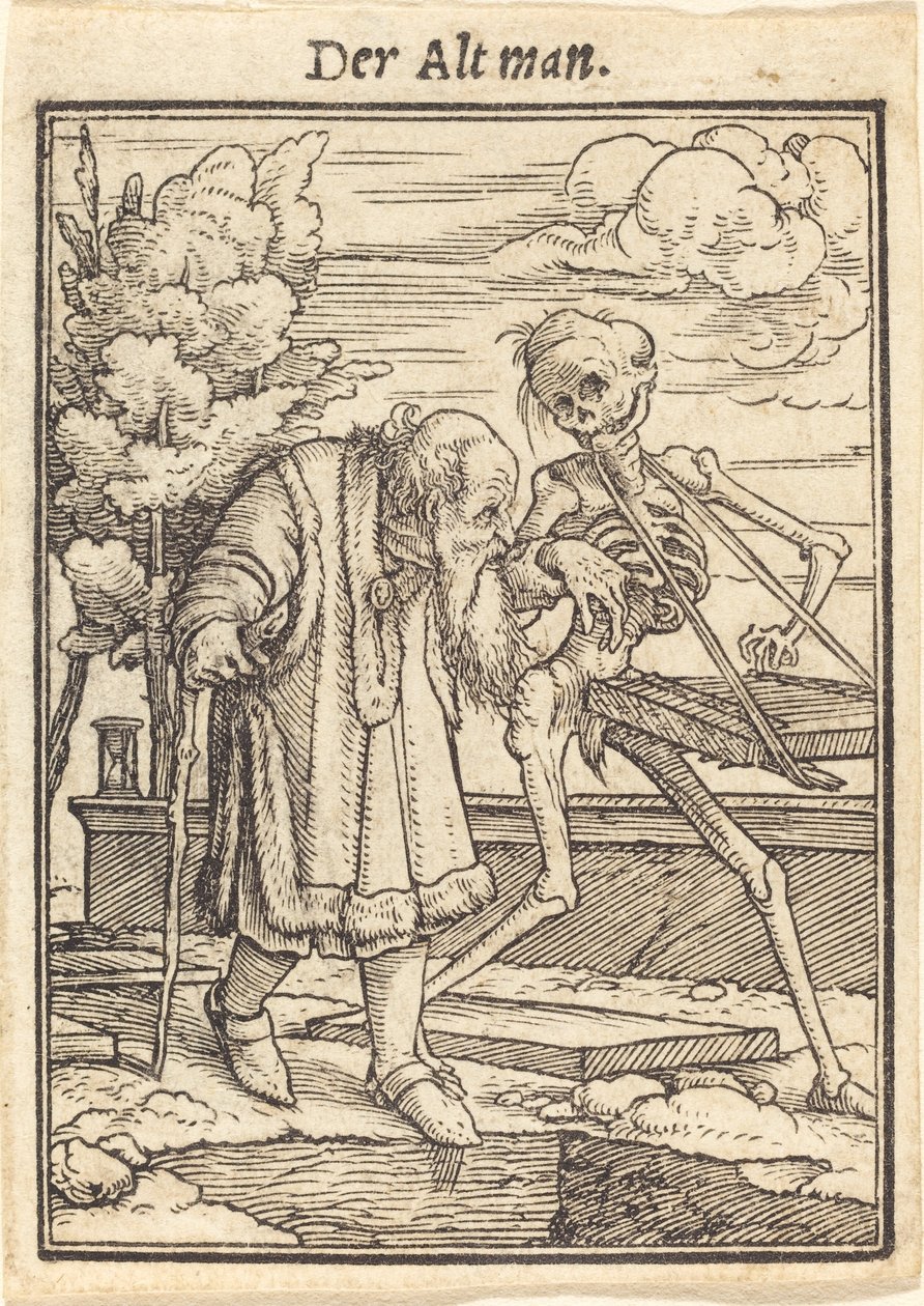 Yaşlı adam. by Hans Holbein der Jüngere