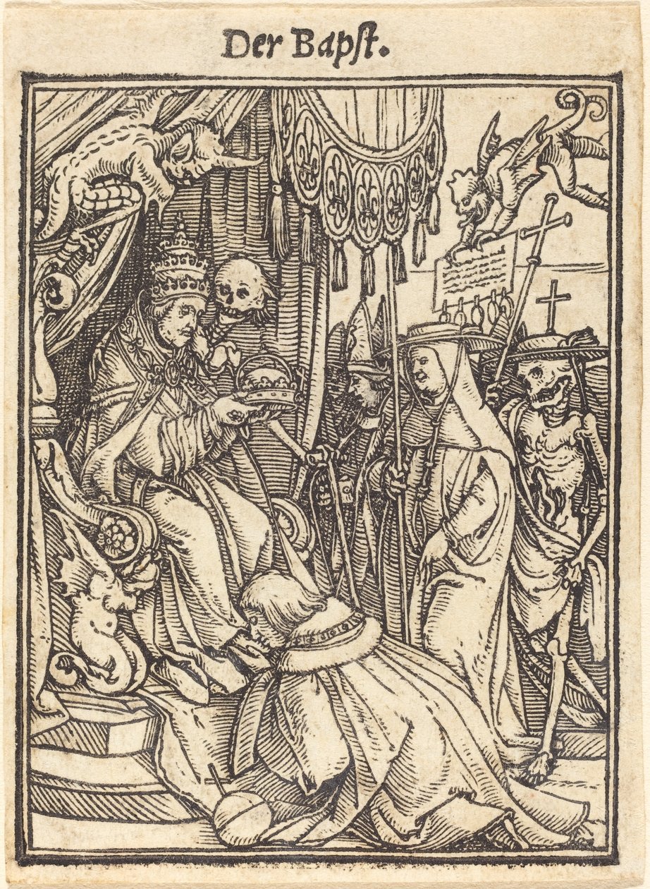 Papa. by Hans Holbein der Jüngere