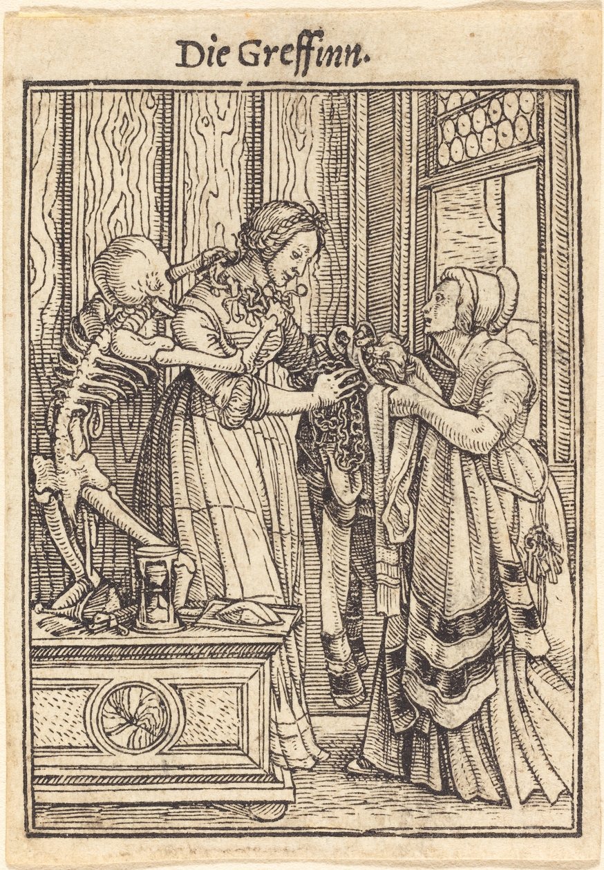 Kontes. by Hans Holbein der Jüngere