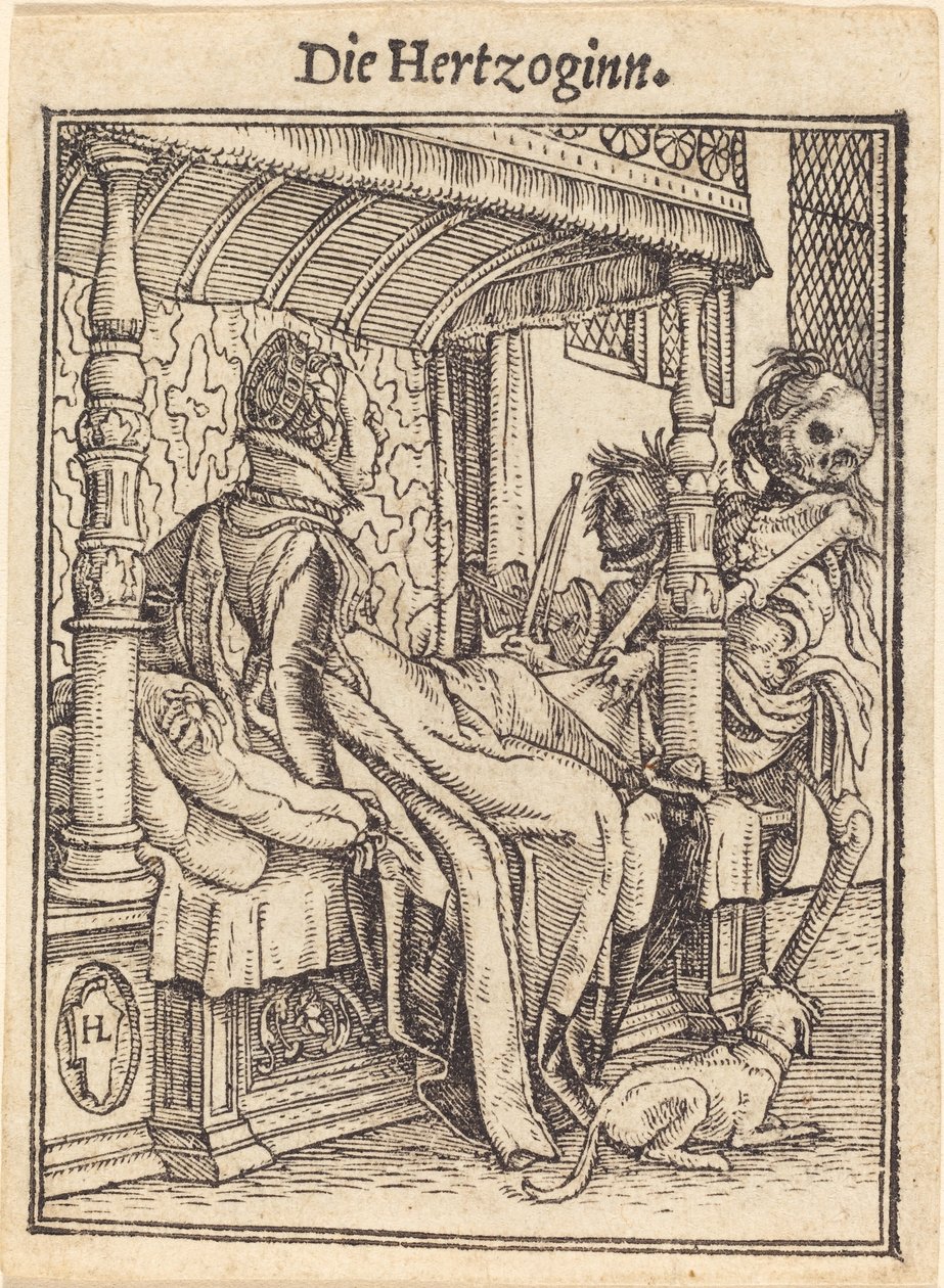 Düşes. by Hans Holbein der Jüngere