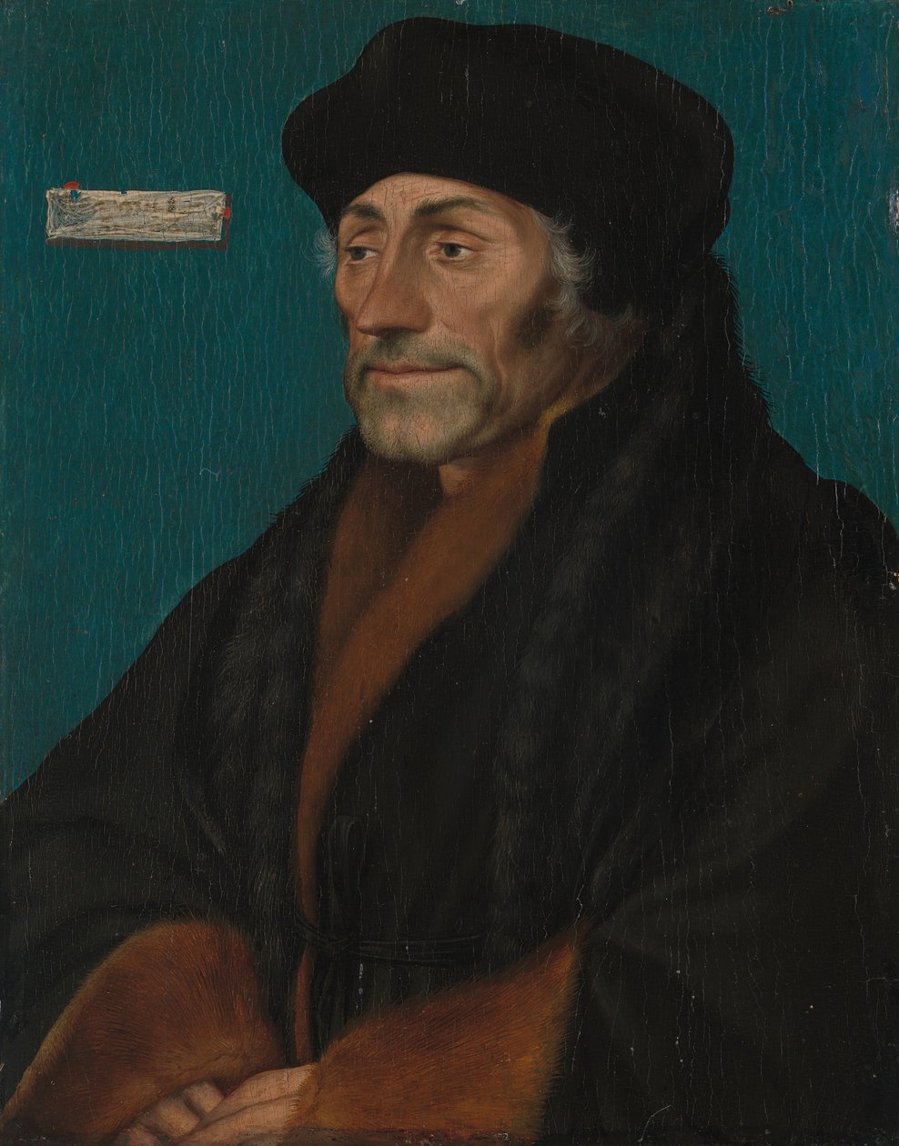 Rotterdam Erasmusu, yak. 1532. by Hans Holbein der Jüngere