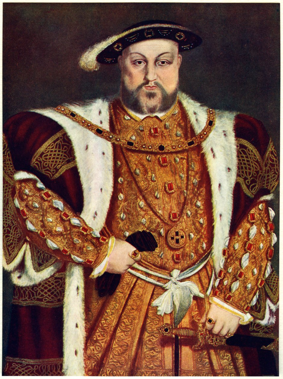 Henry VIII, c1517-1540. by Hans Holbein der Jüngere