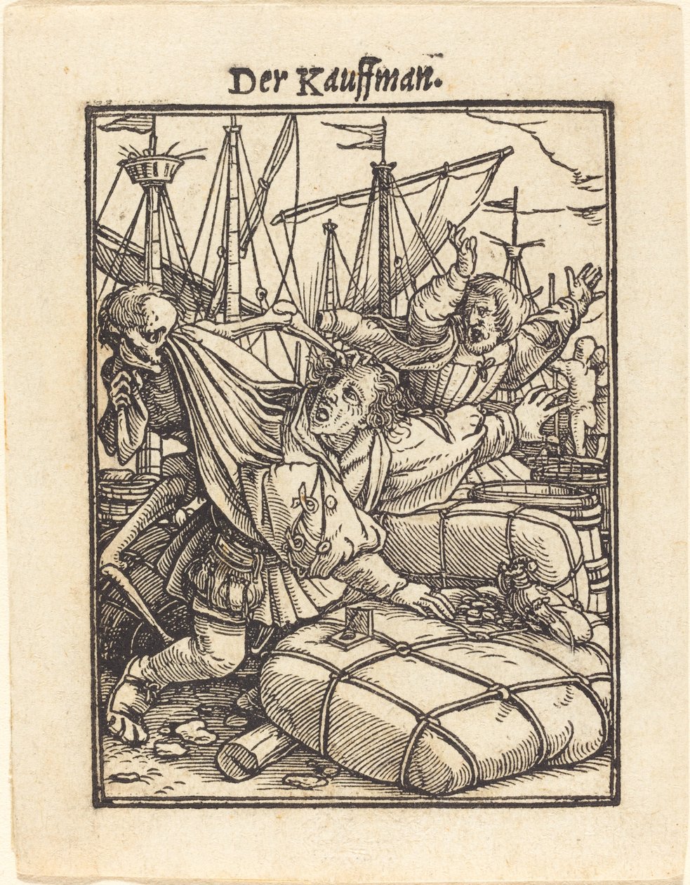 Tüccar by Hans Holbein der Jüngere