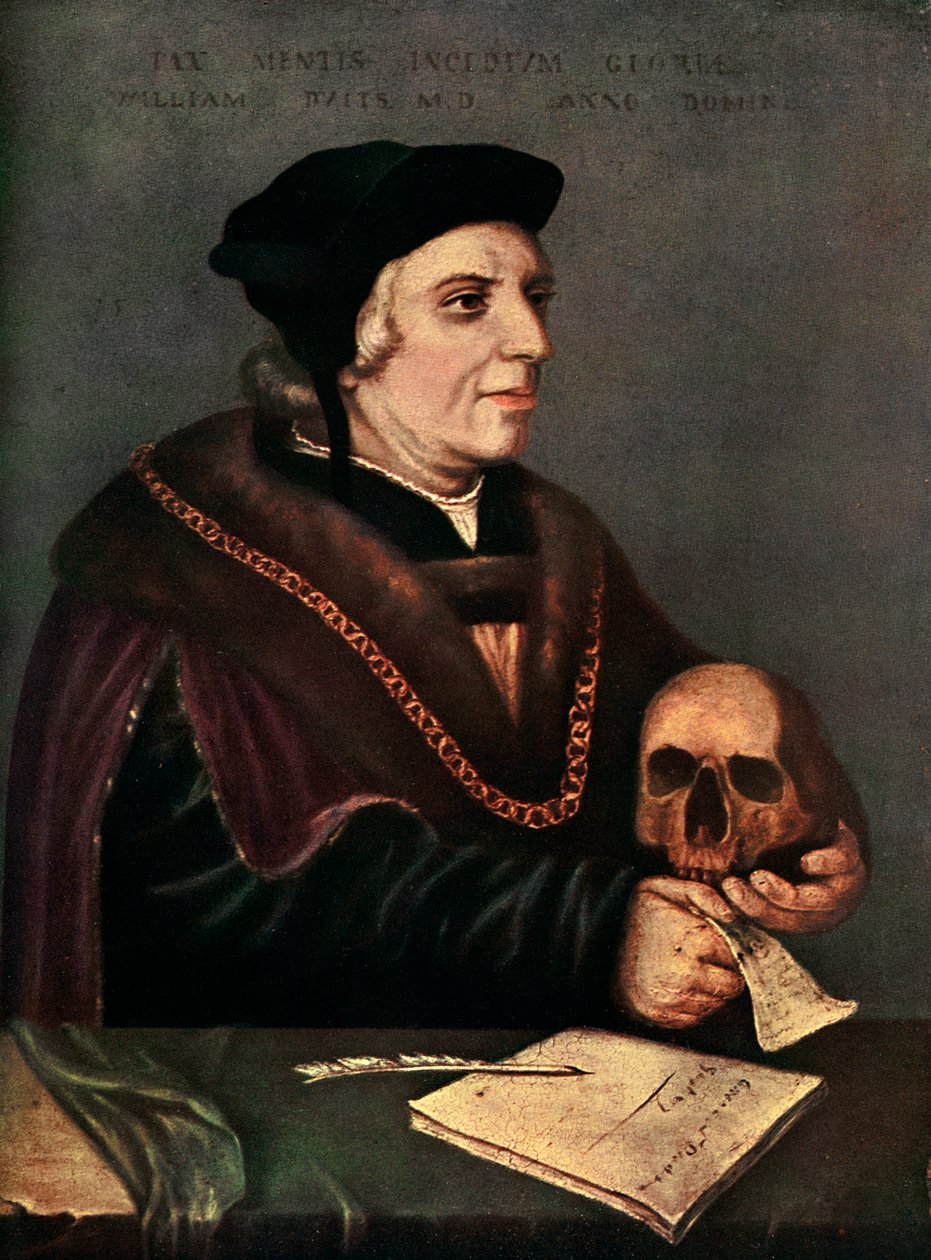 Sir William Butts c1486-1545, 1543. by Hans Holbein der Jüngere