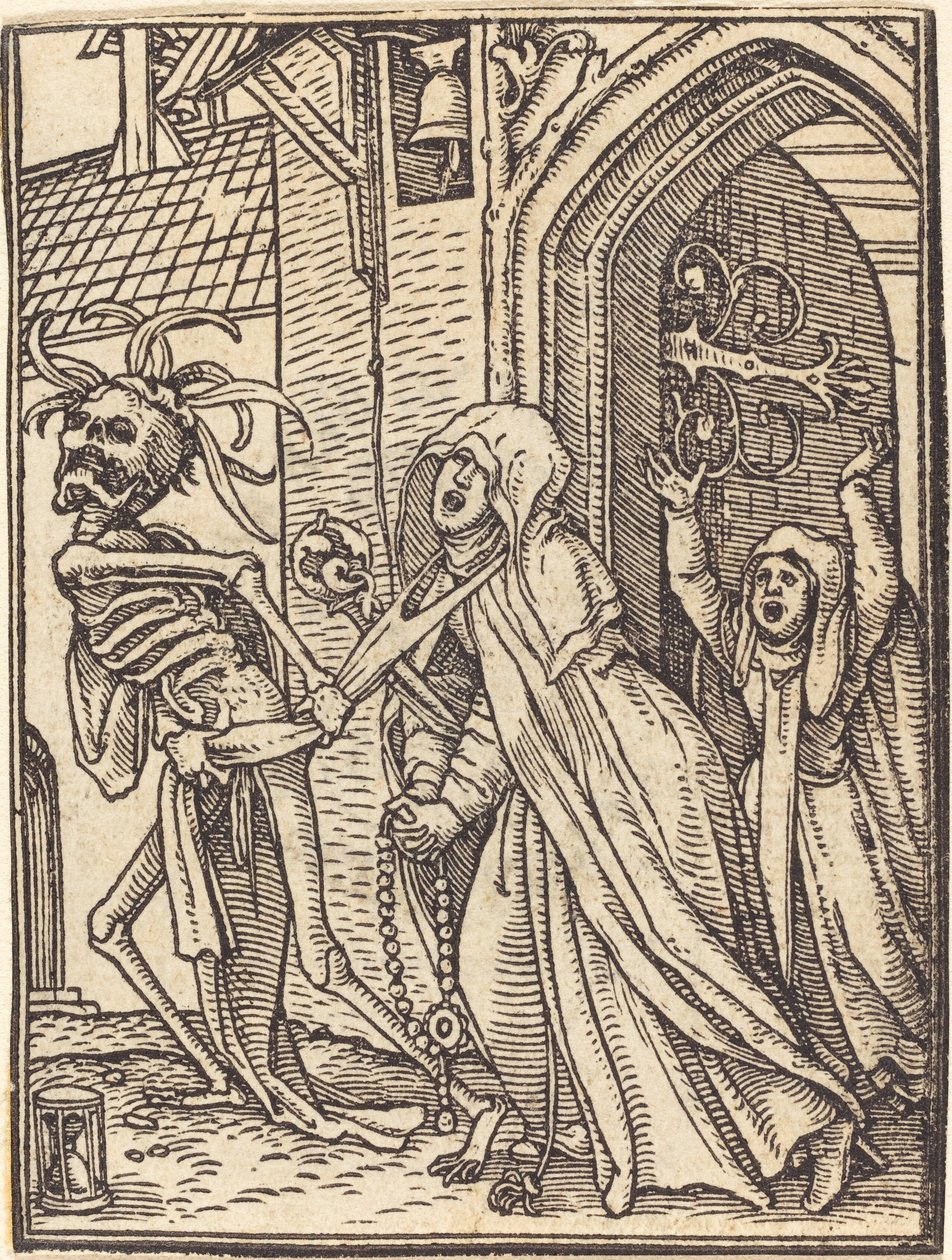 Başrahibe. by Hans Holbein der Jüngere